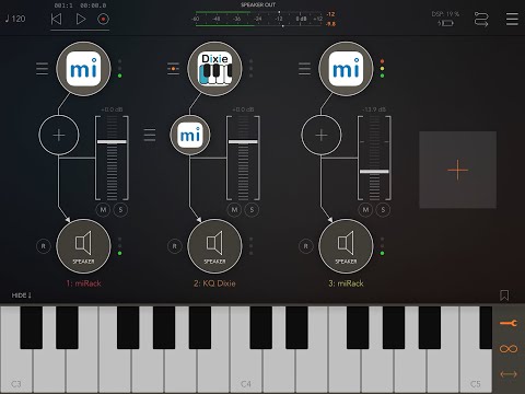 miRack AUv3 plugin tech demo 1