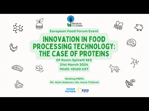 , title : 'Innovation in food processing technology: the case of proteins. An EFF event.'