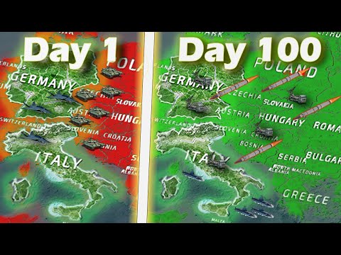 Germany & Italy vs The World… Who wins? Conflict of Nations/Supremacy ww3