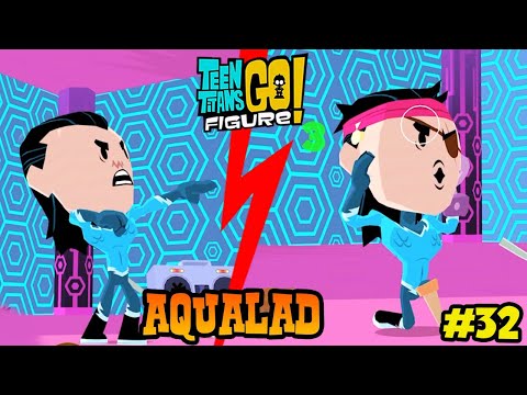 Teen Titans GO Figure! - Aqualad and Pirated Aqualad Figure Gameplay