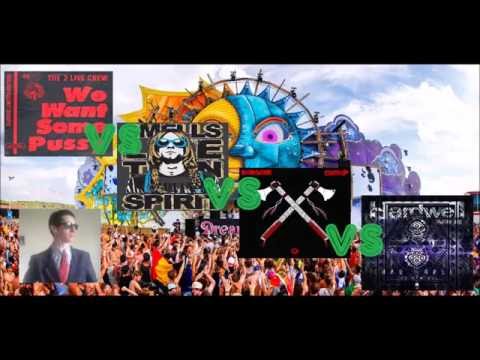 We want somme pussy vs Smells like teen spirit vs Tomahawk vs Mad bomb(Rafa Lacorte mashup)