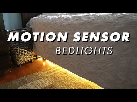 Motion Sensor Bed-lights (NO PROGRAMMING)