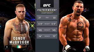 UFC БОЙ Конор Макгрегор vs Юрий Бойка (com.vs com.)