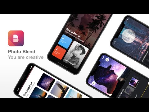 Photo Blend - iOS app template - Blend Apply filters in Xcode - Swift source code from scratch