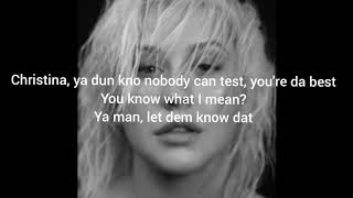 Right Moves, Christina Aguilera Lyrics