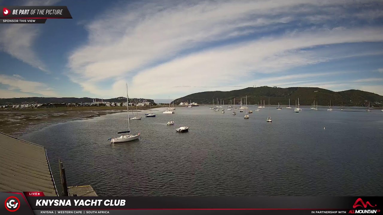 Live webcam view of Knysna Yacht Club