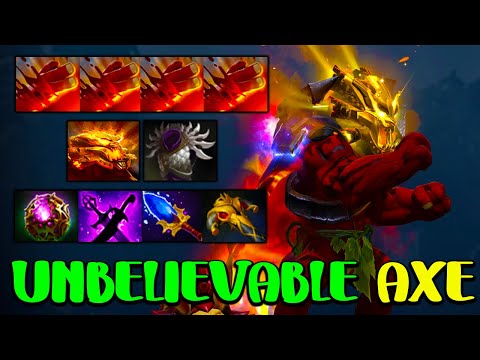 UNBELIEVABLE SAVAGE - INTENSE SEMI CARRY AXE - INSANE 29 KILL - DOTA 2 GAMEPLAY