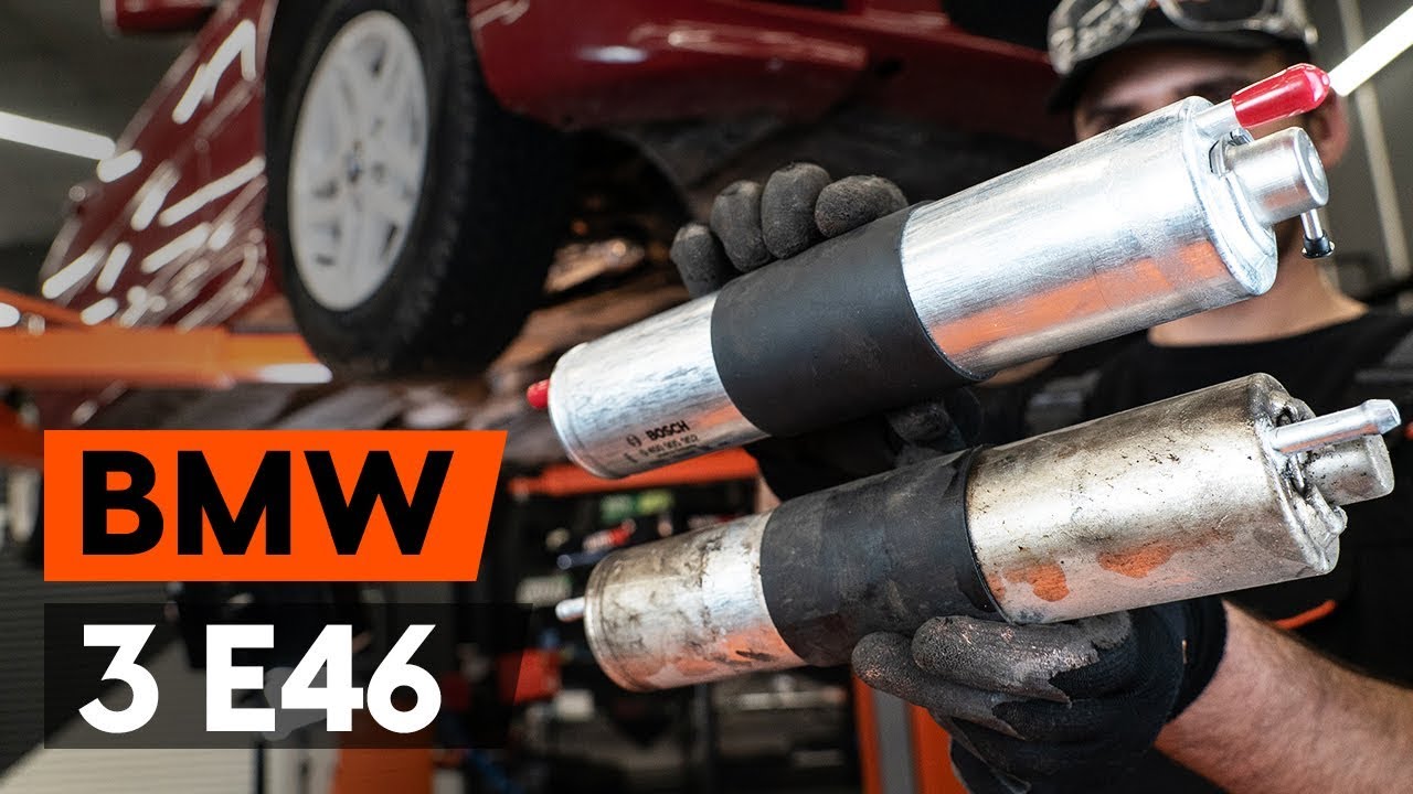 Kako zamenjati avtodel filter goriva na avtu BMW E46 cabrio – vodnik menjave