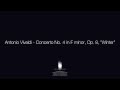 Antonio Vivaldi - Concerto No. 4 in F minor, Op. 8 ...