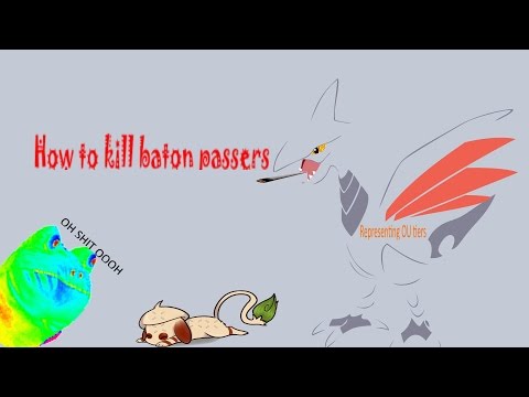 Pokemon showdown  How to destroy baton passers