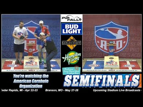 SEMIFINALS #1 FROM BRADENTON, FLORIDA - (1) JACK HARROW VS (3) MATT GAMMON