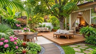Transform Your Small Backyard Into a Beautiful Garden Retreat & Small Space Design Ideas 🌸