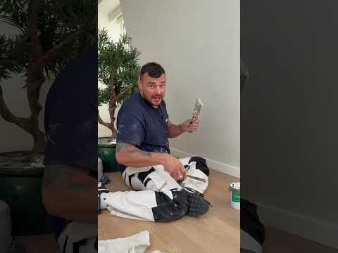 How to fix a crack below a window #crack #diy #decorating #painting #howto