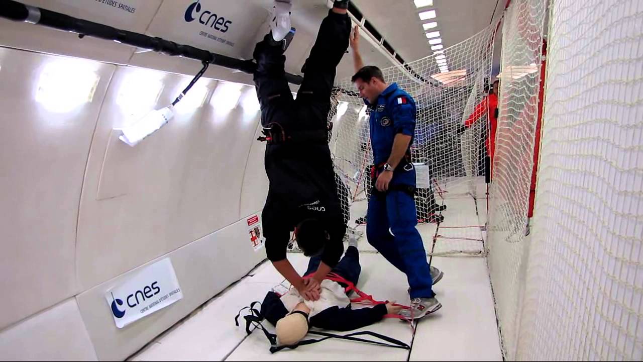 CPR in weightlessness - YouTube