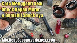 Download lagu HOW TO REPLACE THE FRONT SHOCK SEAL OF A MOTORCYCLE AND REPLACE THE FRONT SHOCK OIL OF A MIO VARI... mp3