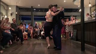 Veronica Toumanova & Asya Moiseeva perform to Rodolfo Biagi "Sangre de mi sangre" (1/4), Paris