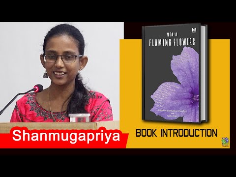 Shanmugapriya speech | Flaming Flowers 2 - BOOK LAUNCH