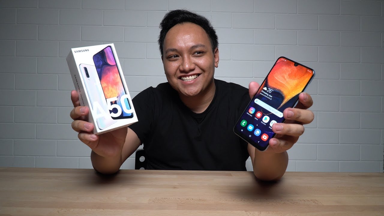 UNBOXING:SAMSUNG A50 (MALAYSIA)