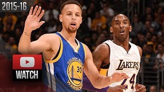 Kobe Bryant vs Stephen Curry Prompt@25 gameplay video by BCI4Kids, 4:08 duration