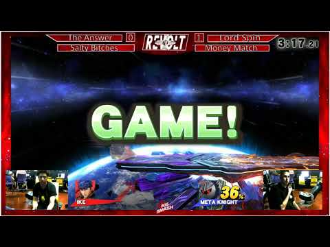 Revolt 2018 SSB4 Salty Suites The Answer Vs. LordSpin