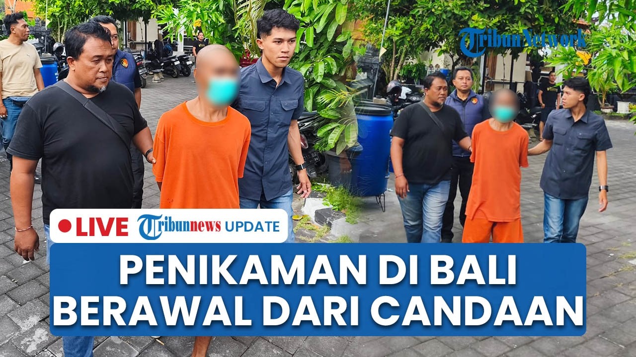 LIVE: Pelaku Penikaman di Denpasar Ditangkap, Berawal dari Candaan Berujung Korban Ditusuk Pisau