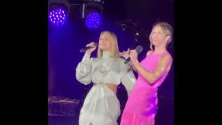 Kat McPhee sings &#39;Over It&#39; at her 40th birthday bash