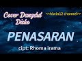 PENASARAN RHOMA IRAMA LIRIK LAGU COVER HIWIN12CHANNEL