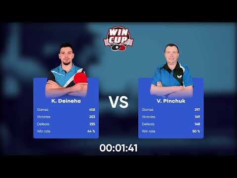 10:30 Serhii Zavinskyi 3-2 Kyrylo Deineha West 1 WIN CUP 09.10.2022 | TABLE TENNIS WINCUP