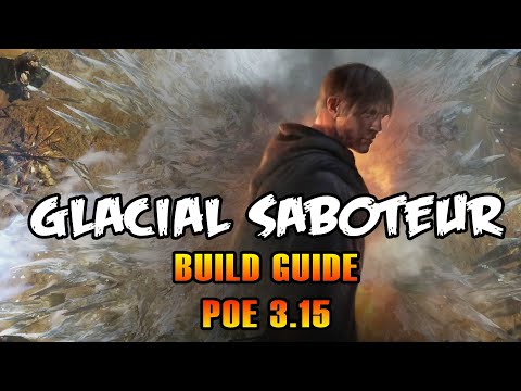 POE 3.15 Builds - Easy GLACIAL CASCADE MINER Build for Beginners of Path of Exile