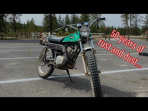 50 years of rust and dust - 70' Yamaha CT175