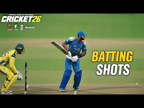 CRICKET 26 ALL NEW BATTING SHOTS  | Realistic Gameplay Showcase🔥