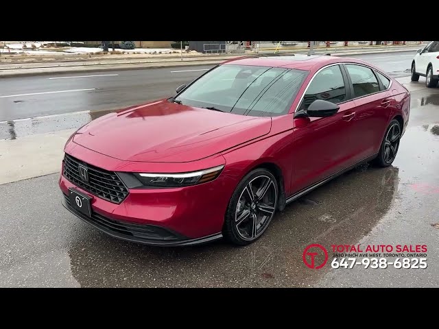 2023 Honda Accord SPORT HYBRID | APPLE CARPLAY | SUNROOF | in Cars & Trucks in City of Toronto