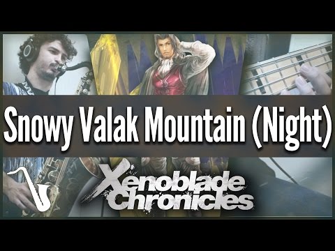 Xenoblade: Snowy Valak Mountain (Night) - Jazz Cover || insaneintherainmusic (feat. Trace Zacur)