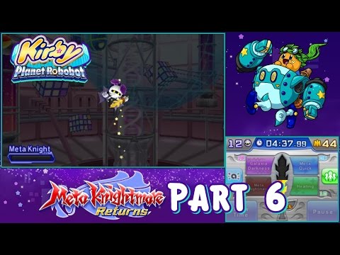 Kirby: Planet Robobot (Blindish) ~ Bonus 3 - Part 6: Meta Knightmare Returns