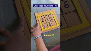 Number Puzzle | Challenge | Mind game | Tricks | Puzzle #education #puzzle #numb