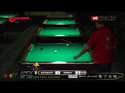 #6 - Franciso BUSTAMANTE vs Dave HEMMAH - 2017 Hard Times 9-Ball Open
