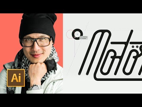 Logo Design Critique: Custom Lettering. How to Draw Monoline M in Illustrator