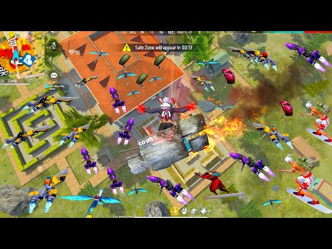 95 KILLS Total👑GROZA-X + M1887 99% Headshot Rate⚡| Solo Vs Squad – 1v4 Clutch In Grandmaster Lobby 🔥