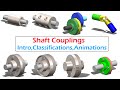Types Of Shaft Coupling Animation Machine Design Solidworks