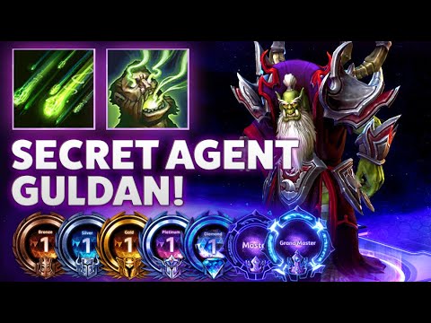 Guldan Rain of Destruction - SECRET AGENT GULDAN! - Bronze 2 Grandmaster S3 2022