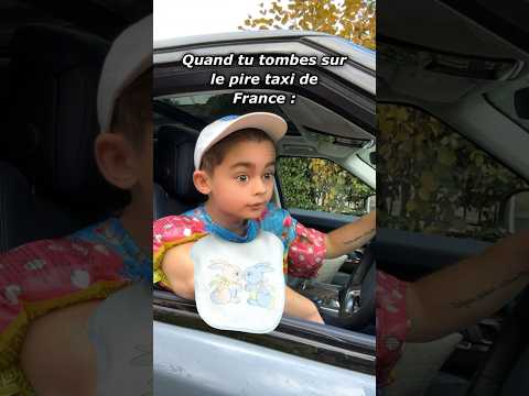 CET ENFANT EST FOU🚕🤣#humour #shorts
