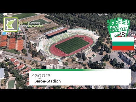Beroe-Stadion / Стадион „Берое | PFC Beroe Stara Zagora / ПФК Берое | Google Earth | 2017