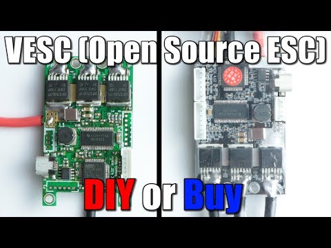 VESC (Best Open Source ESC) || DIY or Buy Video