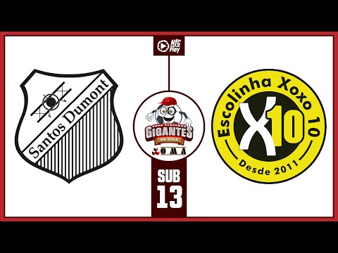 Santos Dumont 1x1 Xoxo 10 • SUB-13 // Grupo B • AO VIVO