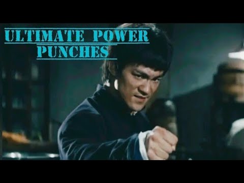 BRUCE LEE / Ultimate Power Punches In Slow - Motion