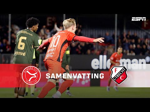 Julian Rijkhoff SCOORT zijn EERTSE voor Almere City 👏 | Samenvatting Almere City - Jong FC Utrecht