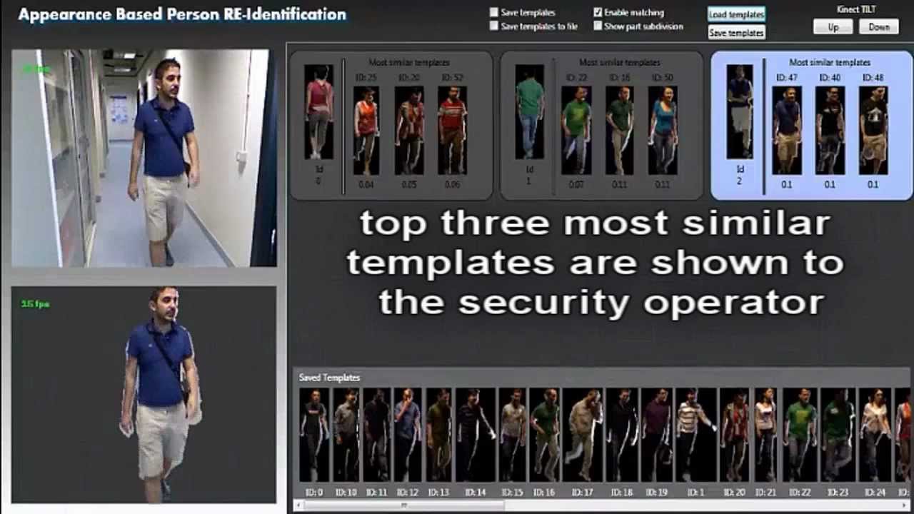 Real time person Re-Identification