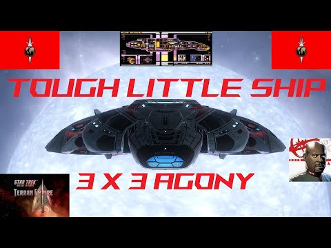 TERRAN ADAMANT HEAVY RAIDER - HOW TO AGONY CANNONS & BEAMS FOR THE EMPIRE! - STAR TREK ONLINE