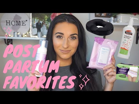 MY POSTPARTUM ESSENTIALS FOR AFTER A VAGINAL DELIVERY ***