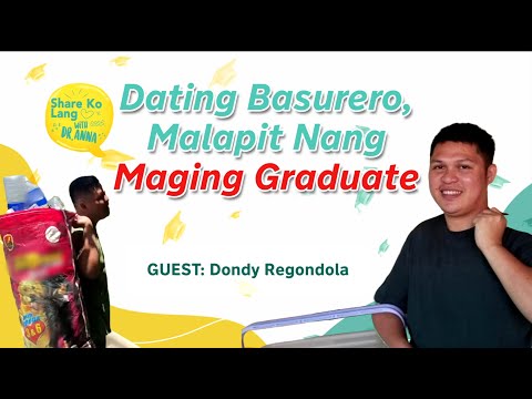 Dating Basurero, Malapit nang maging Graduate Share Ko Lang